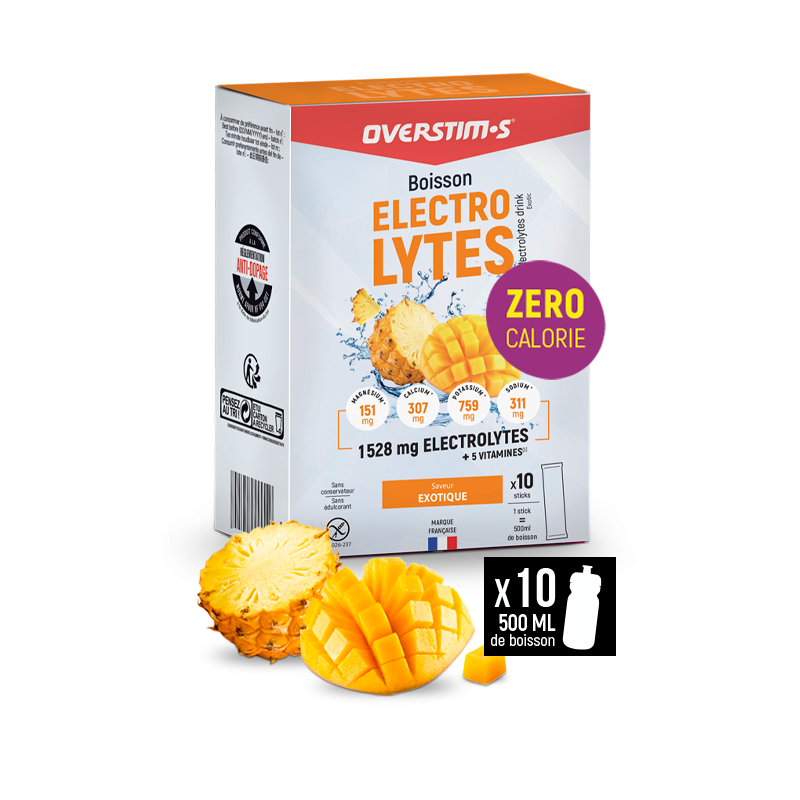Overstim's Boisson Electrolytes Exotique