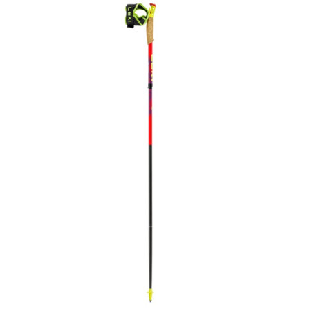 Leki Ultratrail FX.One Bright red/Violet/Neon Yellow