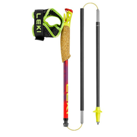 Leki Ultratrail FX.One SL Bright Red/Violet/Neon Yellow