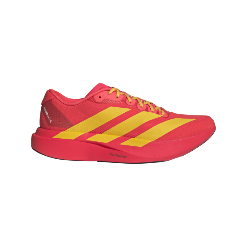 Adidas Adizero EVO SL Woven Homme Lucid Red/Bold Gold/Semi Lucid Blue