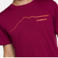Trangoworld T-Shirt Serneus Homme Bordeaux
