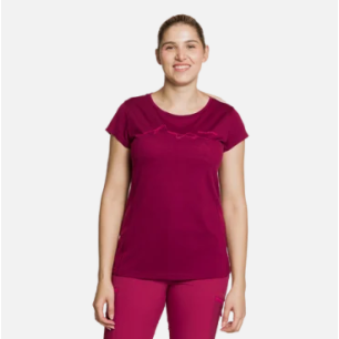 Trangoworld T-shirt Biella Femme Bordeaux