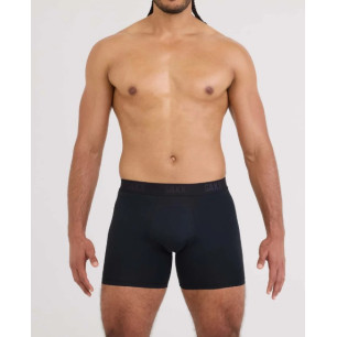 Saxx Smooth Flex Light Compression Boxer Brief 6" Black