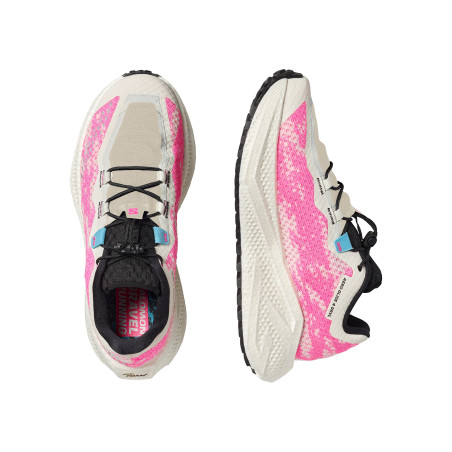 Salomon Aero Glide 4 GRVL Femme Vanilla Ice/Knockout Pink/Black