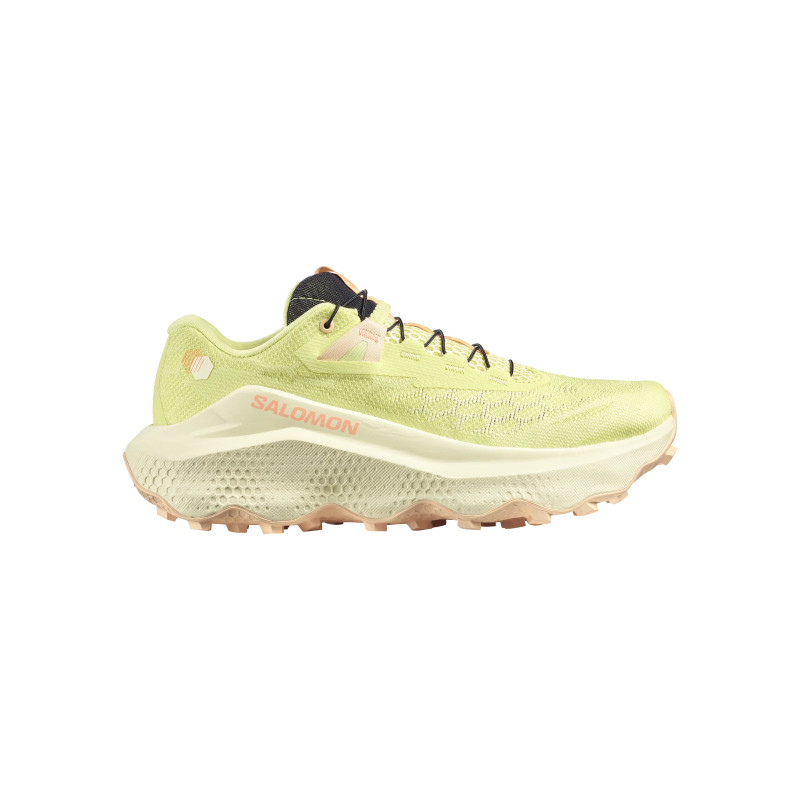 Salomon Ultra Glide 4 Femme Sunny Lime/Transparent Yellow/Almond Cream