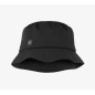 Buff Rain Bucket Hat Solid Black