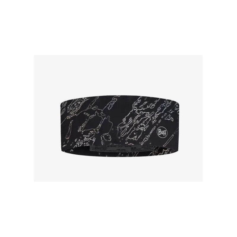 Buff Coolnet UV Wide Headband Anter Black Buff Coolnet UV Wide Headband Anter Black