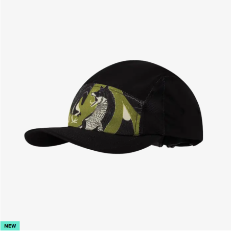 Buff 5 Panel Go Cap Rub Chomp Black