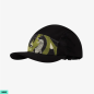 Buff 5 Panel Go Cap Rub Chomp Black Buff 5 Panel Go Cap Rub Chomp Black