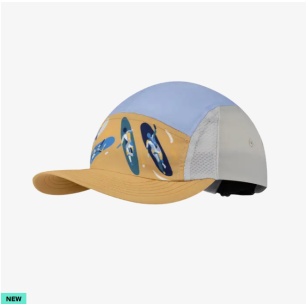 Buff 5 Panel Go Cap Luvi Glory Blue