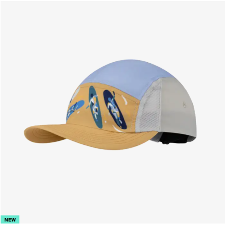 Buff 5 Panel Go Cap Luvi Glory Blue