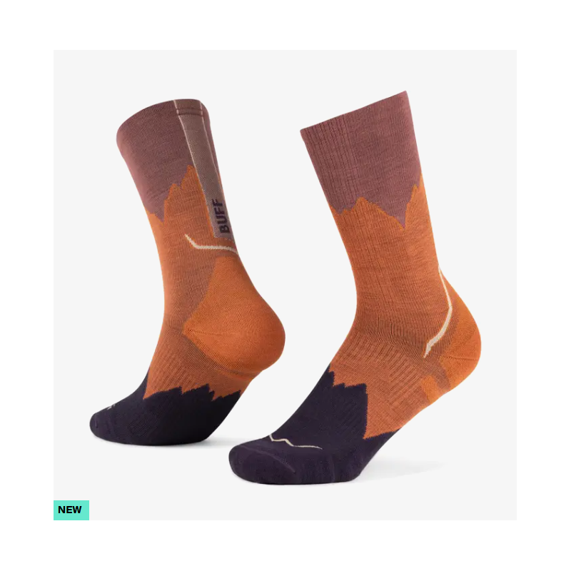 Buff Merino Lightweight Crew Sock Ginger Buff Merino Lightweight Crew Sock Ginger