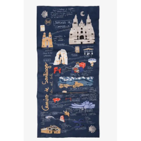 Buff Coolnet UV Camino Norte Navy