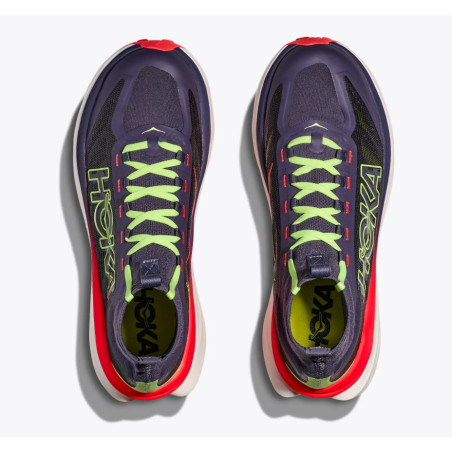 Hoka Tecton X 3 Homme Squid Ink/Neon Flame