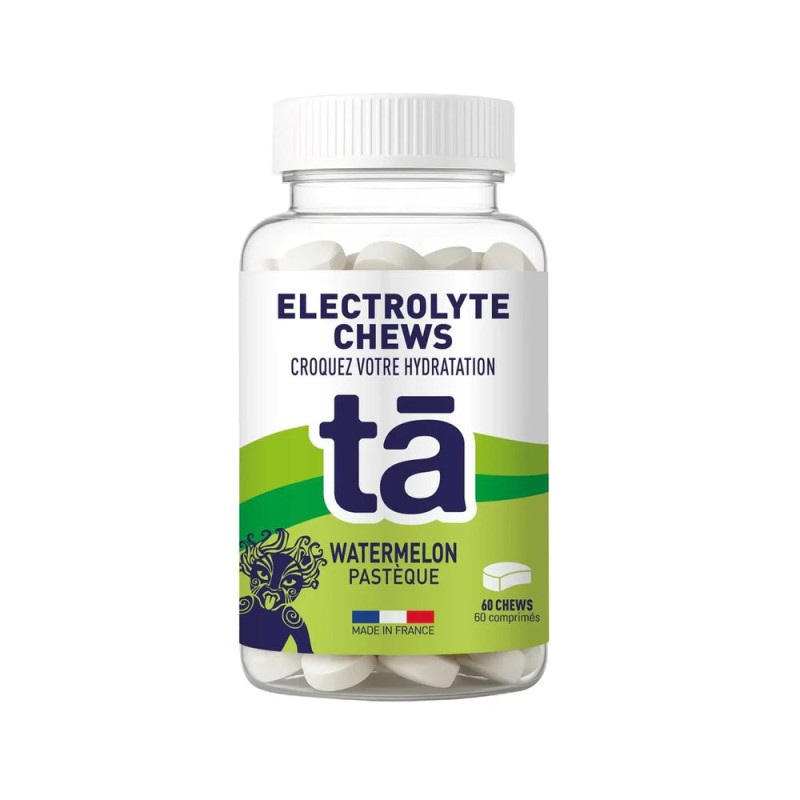 Ta Energy Electrolytes Chews Pastèque - 60 comprimés