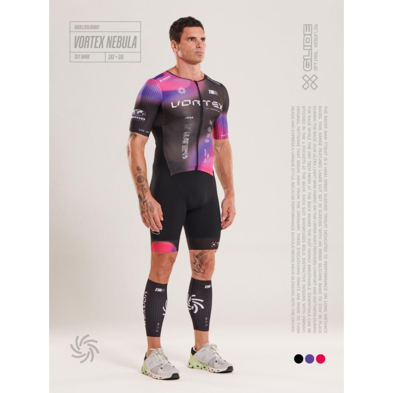 Zerod Racer TTsuit Homme Vortex Nebula Zerod Racer TTsuit Homme Vortex Nebula