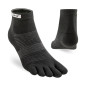 Injinji Chaussettes Run Lightweight Mini-Crew Coolmax Black