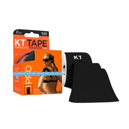 KT Tape KT Pro Tape Uncut Jet Black (5m)