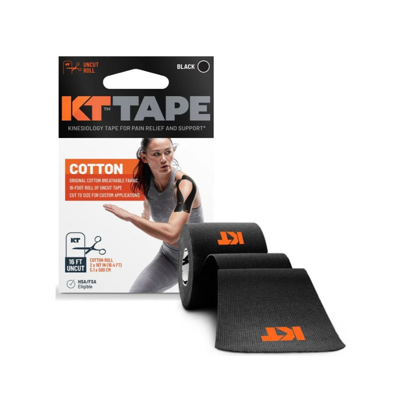 KT Tape KT Original Uncut Black (5m)