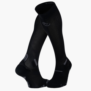 BV Sport Chaussette Trail Compression Noir/Gris