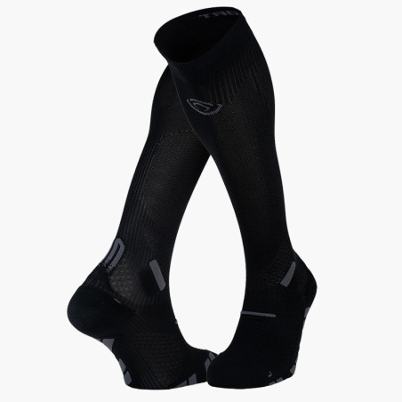 BV Sport Chaussette Trail Compression Noir/Gris