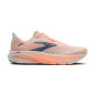 Brooks Ghost 18 Femme Star White/Cyber Peach/Grey
