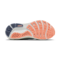 Brooks Ghost 18 Femme Star White/Cyber Peach/Grey