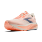 Brooks Ghost 18 Femme Star White/Cyber Peach/Grey