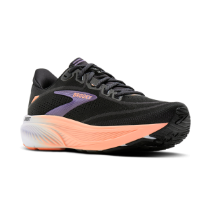 Brooks Ghost 18 Femme Black/Mulled Grape/Peach