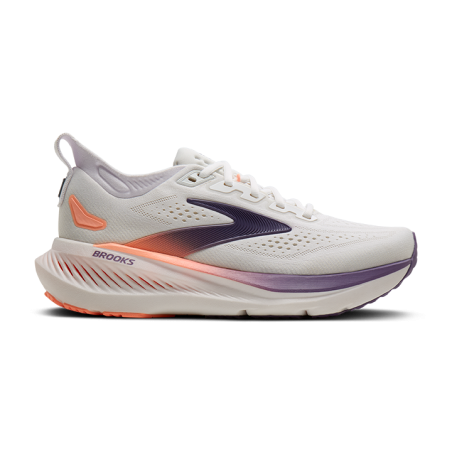 Brooks Glycerin 23 Femme White/Mulled Grape/Clear