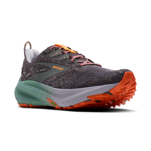 Brooks Ghost Trail Femme Shark/Jade/Orange