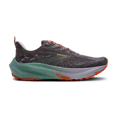 Brooks Ghost Trail Femme Shark/Jade/Orange