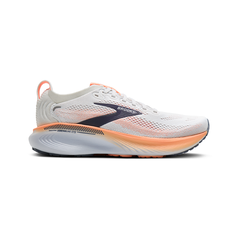 Brooks Adrenaline GTS 25 Femme Oyster Mushroom/Peach/Grape