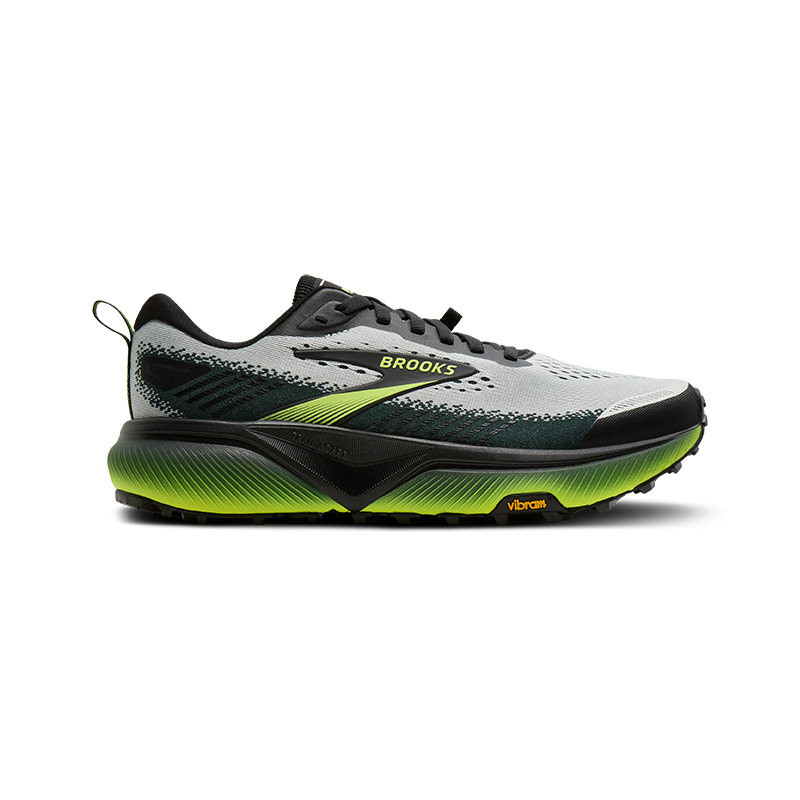 Brooks Cascadia 20 Homme Grey/Black/Nightlife