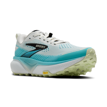 Brooks Cascadia 20 Homme White/Blue/Black
