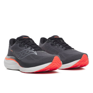 Saucony Ride 19 Homme Carbon/Black