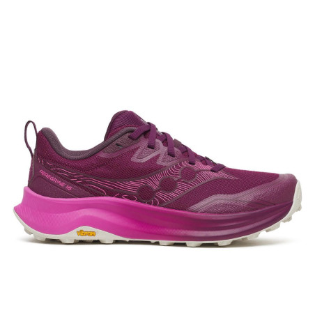 Saucony Peregrine 16 Femme Plum/Mulberry
