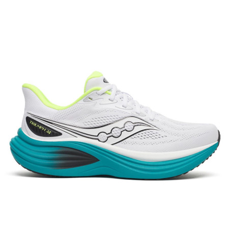 Saucony Triumph 24 Homme White/Tranquil