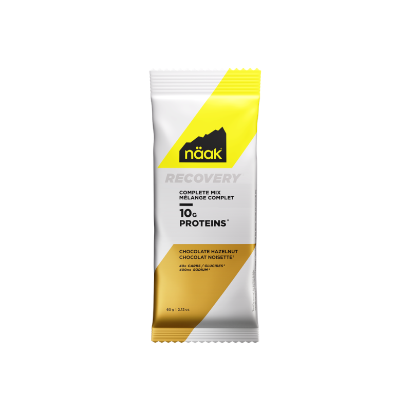Näak Recovery Mélange Complet Chocolat/Noisette - Sachet Individuel 60g