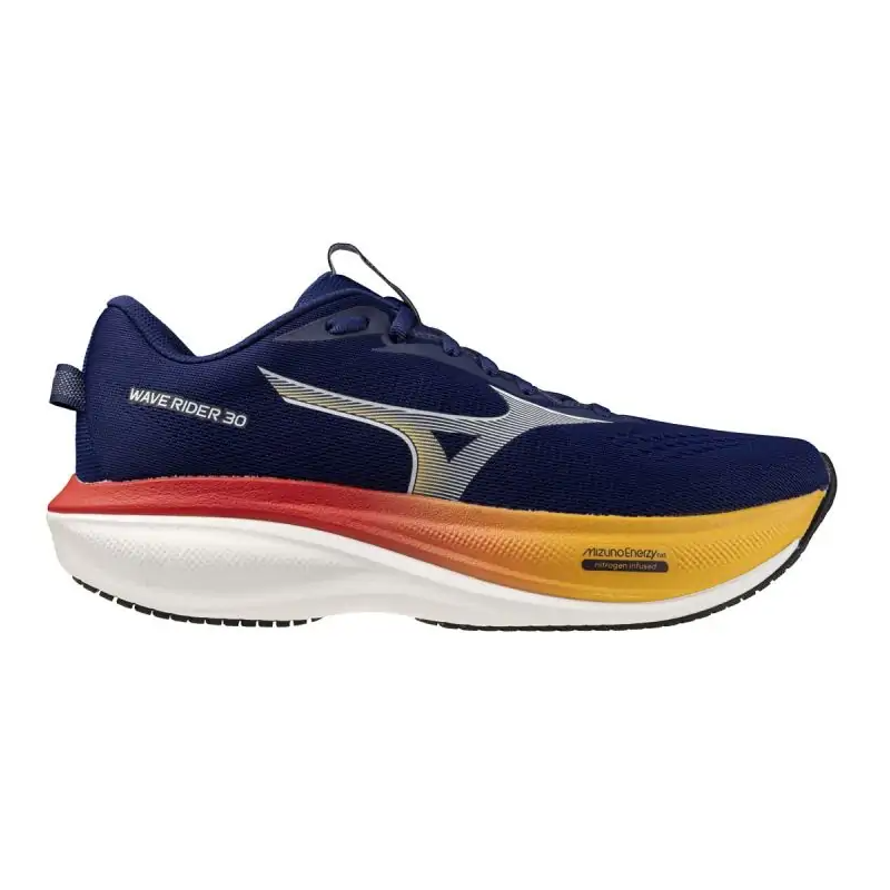 Mizuno Wave Rider 30 Homme Beacon Blue/White/Artisan's Gold