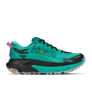 Hoka Mafate 5 Femme Black/Electric Aqua