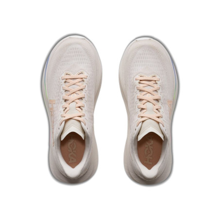 Hoka Mach 7 Femme Oat Milk/Alabaster