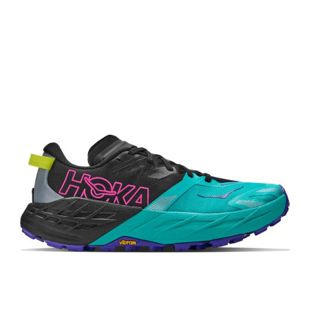 Hoka Speedgoat 7 Femme Black/Electric Aqua