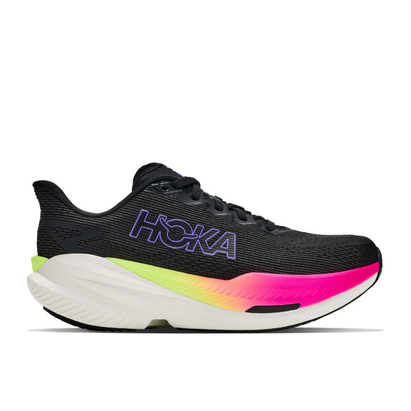 Hoka Mach X 3 Femme Black/Neon Nebula