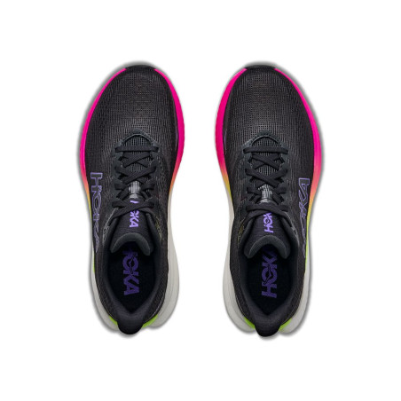 Hoka Mach X 3 Femme Black/Neon Nebula