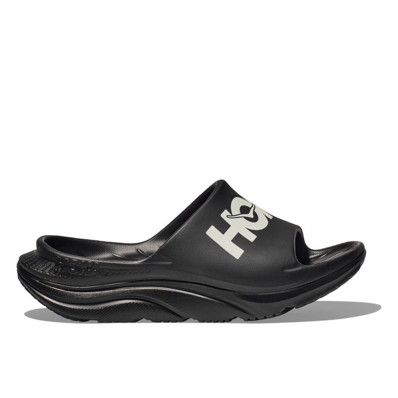 Hoka Ora Athletic Slide Unisexe Black/White