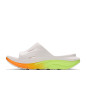 Hoka Ora Recovery Slide 3 Unisexe White/Neon Yuzu
