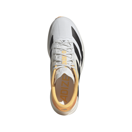 Adidas Adizero Evo SL Woven Homme Crystal White/Lucid Tan/Iron Metallic
