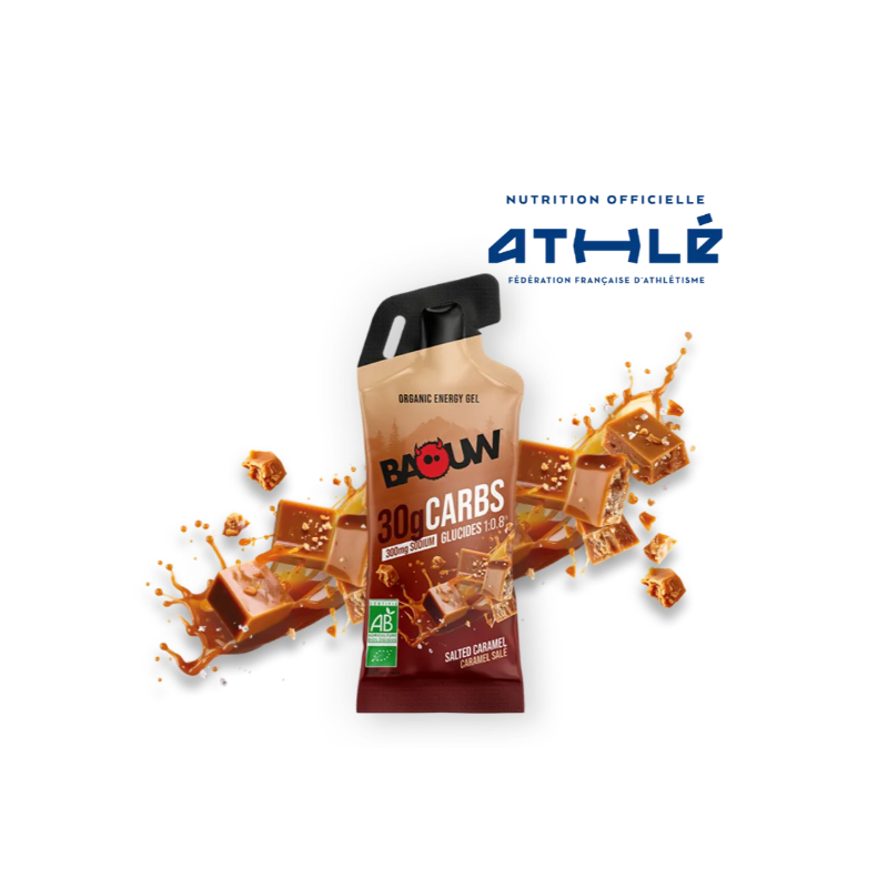 Baouw Gel Energie Bio Caramel Salé