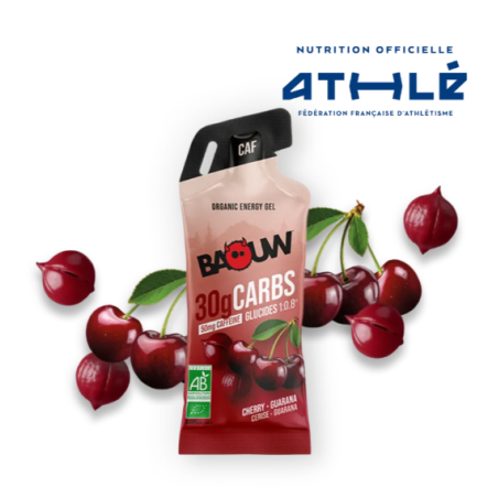 Baouw Gel Energie Bio Cerise/Guarana